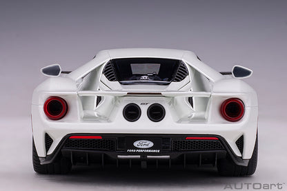 AUTOart 2017 Ford GT Frozen White 1:18