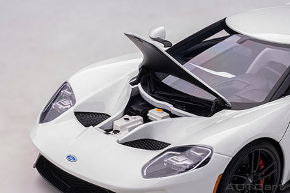 AUTOart 2017 Ford GT Frozen White 1:18