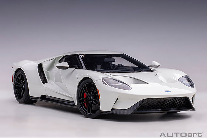 AUTOart 2017 Ford GT Frozen White 1:18