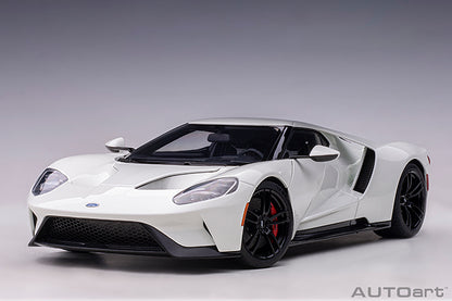 AUTOart 2017 Ford GT Frozen White 1:18