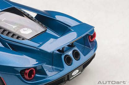 AUTOart 2017 Ford GT Liquid Blue 1:18