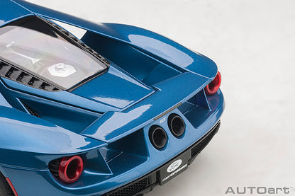 AUTOart 2017 Ford GT Liquid Blue 1:18