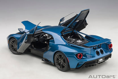 AUTOart 2017 Ford GT Liquid Blue 1:18