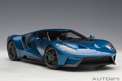 AUTOart 2017 Ford GT Liquid Blue 1:18