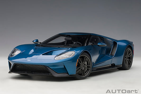 AUTOart 2017 Ford GT Liquid Blue 1:18