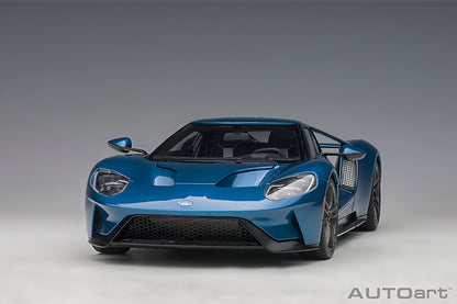 AUTOart 2017 Ford GT Liquid Blue 1:18