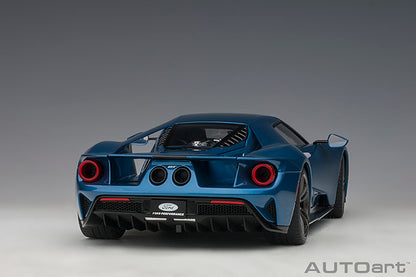 AUTOart 2017 Ford GT Liquid Blue 1:18