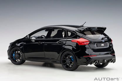 AUTOart 2016 Ford Focus RS Shadow Black 1:18