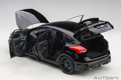 AUTOart 2016 Ford Focus RS Shadow Black 1:18