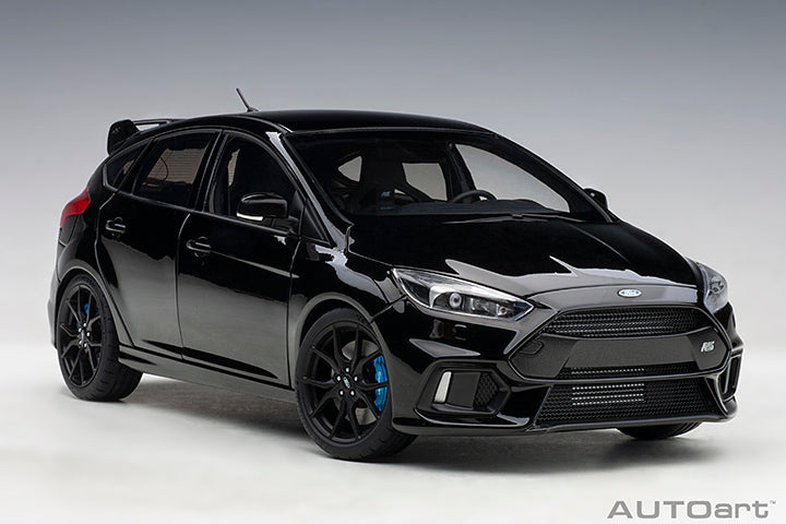 AUTOart 2016 Ford Focus RS Shadow Black 1:18