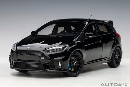 AUTOart 2016 Ford Focus RS Shadow Black 1:18