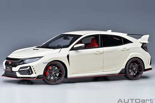 AUTOart 2021 Honda Civic Type R (FK8) Championship White 1:18