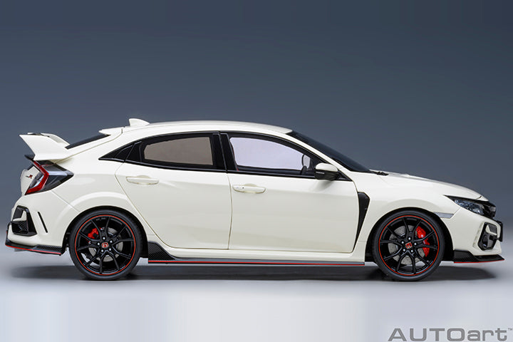 AUTOart 2021 Honda Civic Type R (FK8) Championship White 1:18