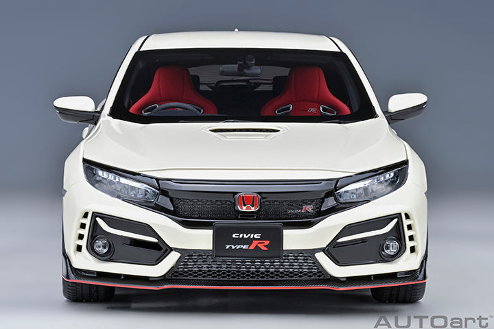 AUTOart 2021 Honda Civic Type R (FK8) Championship White 1:18