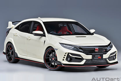 AUTOart 2021 Honda Civic Type R (FK8) Championship White 1:18