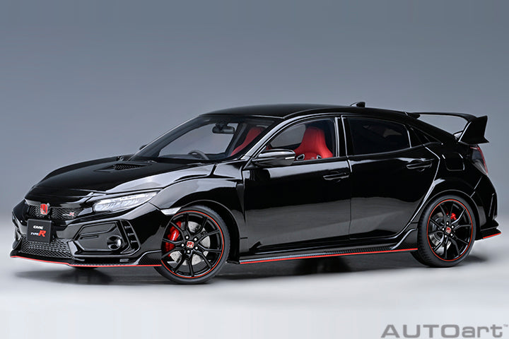 AUTOart 2021 Honda Civic Type R (FK8) Crystal Black Pearl 1:18