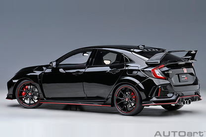 AUTOart 2021 Honda Civic Type R (FK8) Crystal Black Pearl 1:18