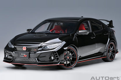 AUTOart 2021 Honda Civic Type R (FK8) Crystal Black Pearl 1:18