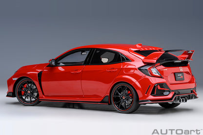 AUTOart 2021 Honda Civic Type R (FK8) Flame Red 1:18