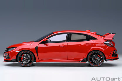 AUTOart 2021 Honda Civic Type R (FK8) Flame Red 1:18