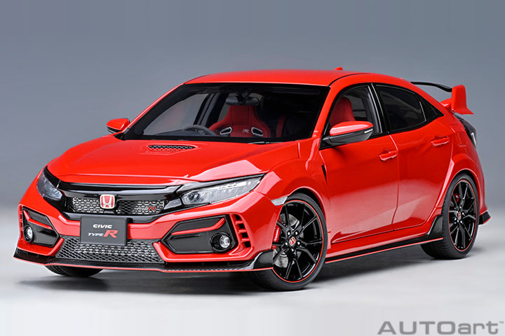 AUTOart 2021 Honda Civic Type R (FK8) Flame Red 1:18