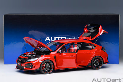 AUTOart 2021 Honda Civic Type R (FK8) Flame Red 1:18