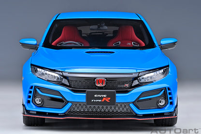 AUTOart 2021 Honda Civic Type R (FK8) Racing Blue Pearl 1:18