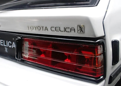 Ignition-Model Toyota Celica Supra Mk2 XX 2800 GT (A60) w/ SSR Mesh Wheels, White 1:18