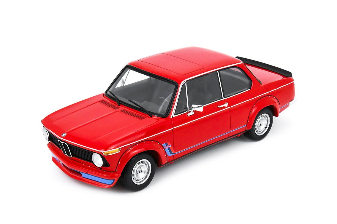 Schuco 1973 BMW 2002 Turbo Coupe Red 1:18