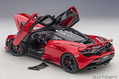 AUTOart 2017 Mclaren 720S Memphis Red Metallic 1:18