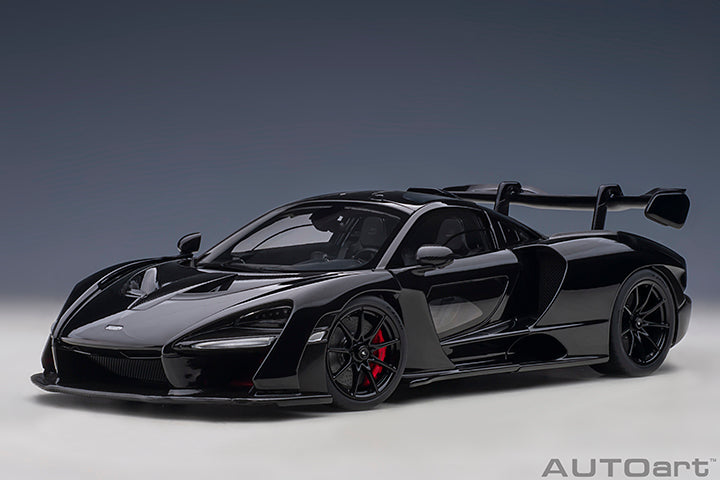 AUTOart Mclaren Senna Stealth Cosmos Black 1:18