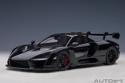 AUTOart Mclaren Senna Stealth Cosmos Black 1:18