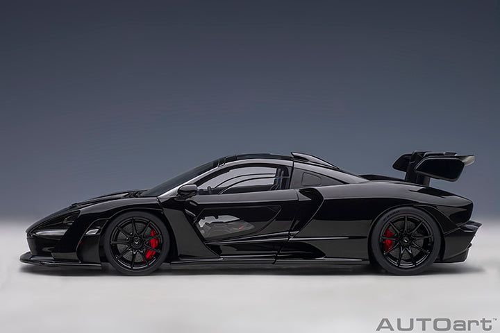 AUTOart Mclaren Senna Stealth Cosmos Black 1:18