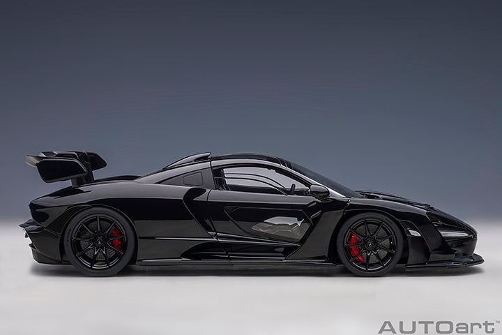 AUTOart Mclaren Senna Stealth Cosmos Black 1:18