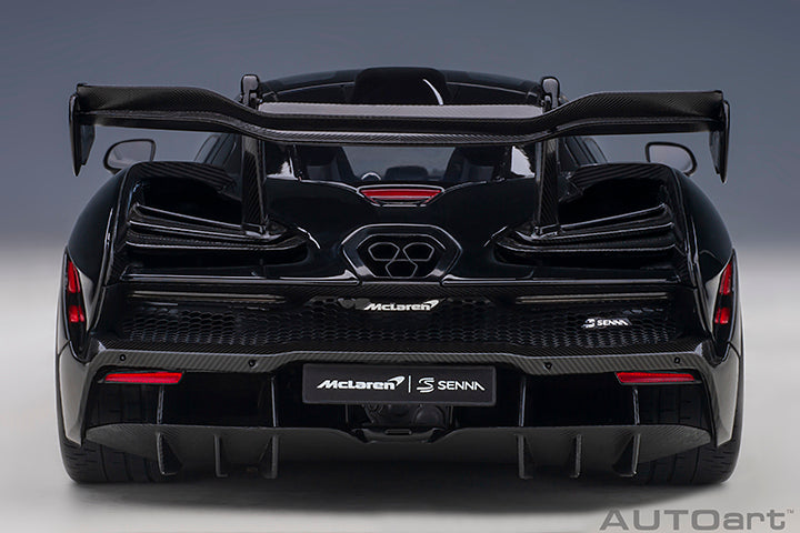 AUTOart Mclaren Senna Stealth Cosmos Black 1:18