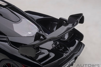 AUTOart Mclaren Senna Stealth Cosmos Black 1:18