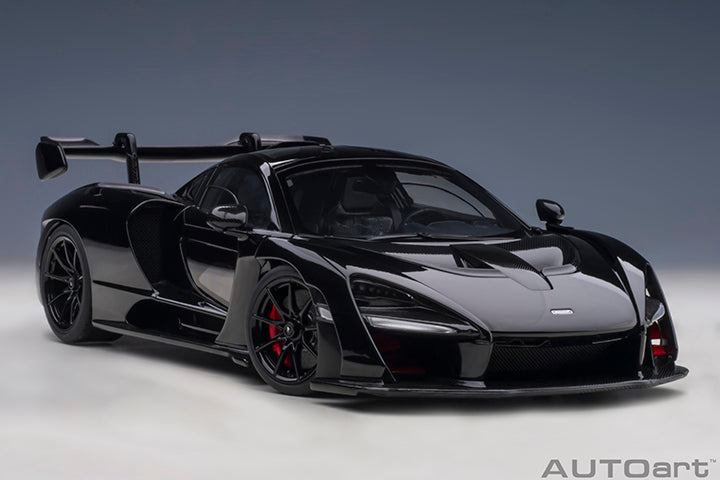 AUTOart Mclaren Senna Stealth Cosmos Black 1:18