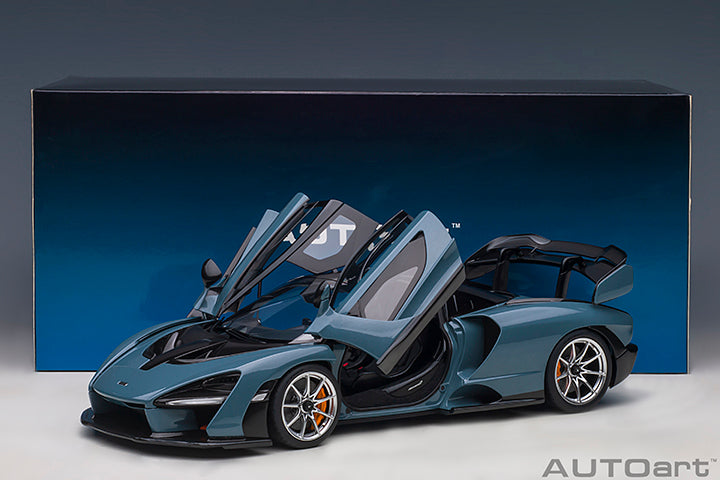 AUTOart Mclaren Senna Victory Grey 1:18