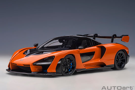 AUTOart Mclaren Senna Trophy Mira Orange 1:18