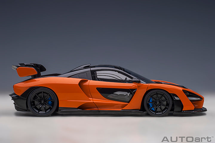 AUTOart Mclaren Senna Trophy Mira Orange 1:18