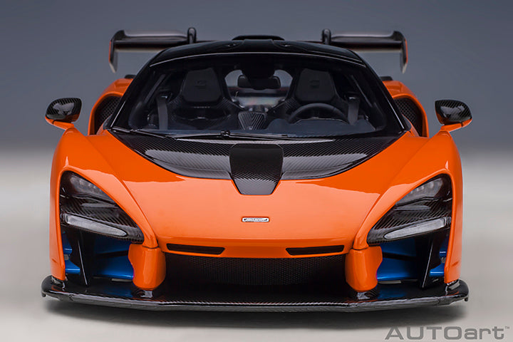 AUTOart Mclaren Senna Trophy Mira Orange 1:18