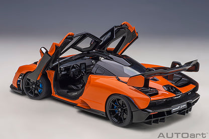 AUTOart Mclaren Senna Trophy Mira Orange 1:18