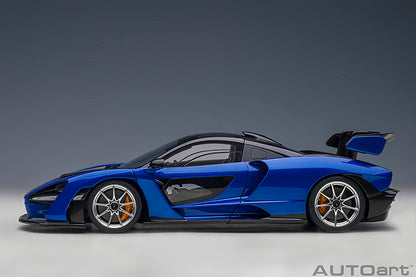 AUTOart Mclaren Senna Trophy Kyanos Blue 1:18