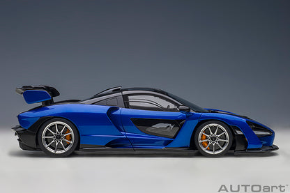 AUTOart Mclaren Senna Trophy Kyanos Blue 1:18