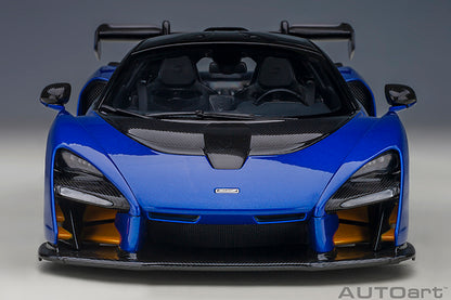 AUTOart Mclaren Senna Trophy Kyanos Blue 1:18