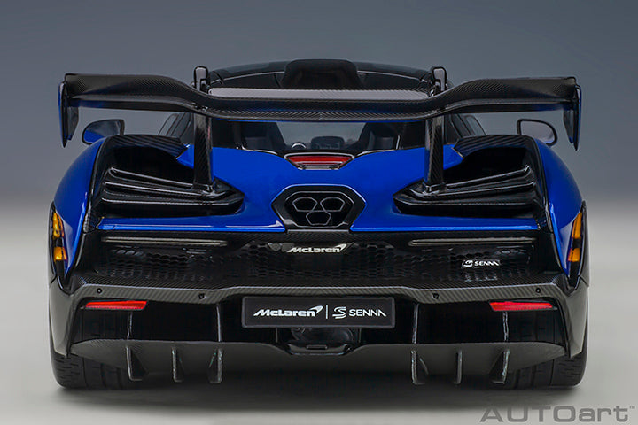 AUTOart Mclaren Senna Trophy Kyanos Blue 1:18