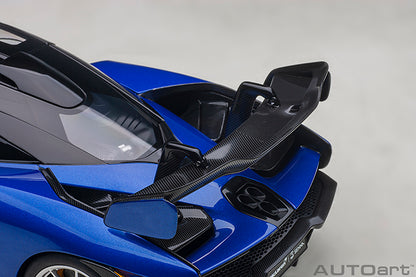 AUTOart Mclaren Senna Trophy Kyanos Blue 1:18