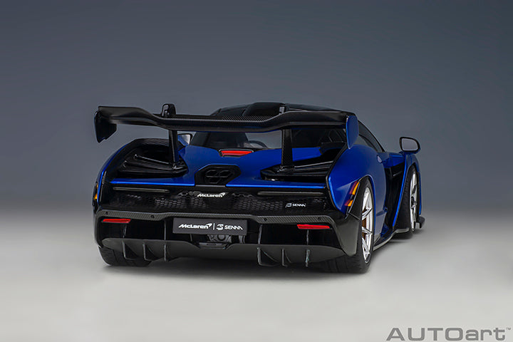 AUTOart Mclaren Senna Trophy Kyanos Blue 1:18