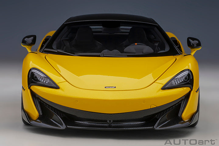 AUTOart Mclaren 600LT Coupe Sicilian Yellow 1:18