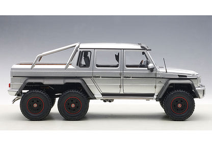 AUTOart Mercedes-Benz G63 AMG 6x6 G-Class Silver 1:18